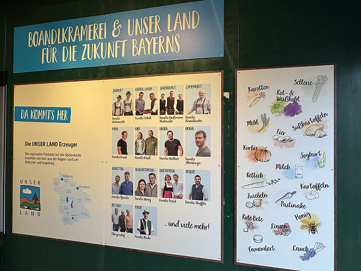 Gesunde Produkte mit klarer Herkunft kommen auf den Tisch der Boandlkramerei (©Foto: Martin Schmitz) 